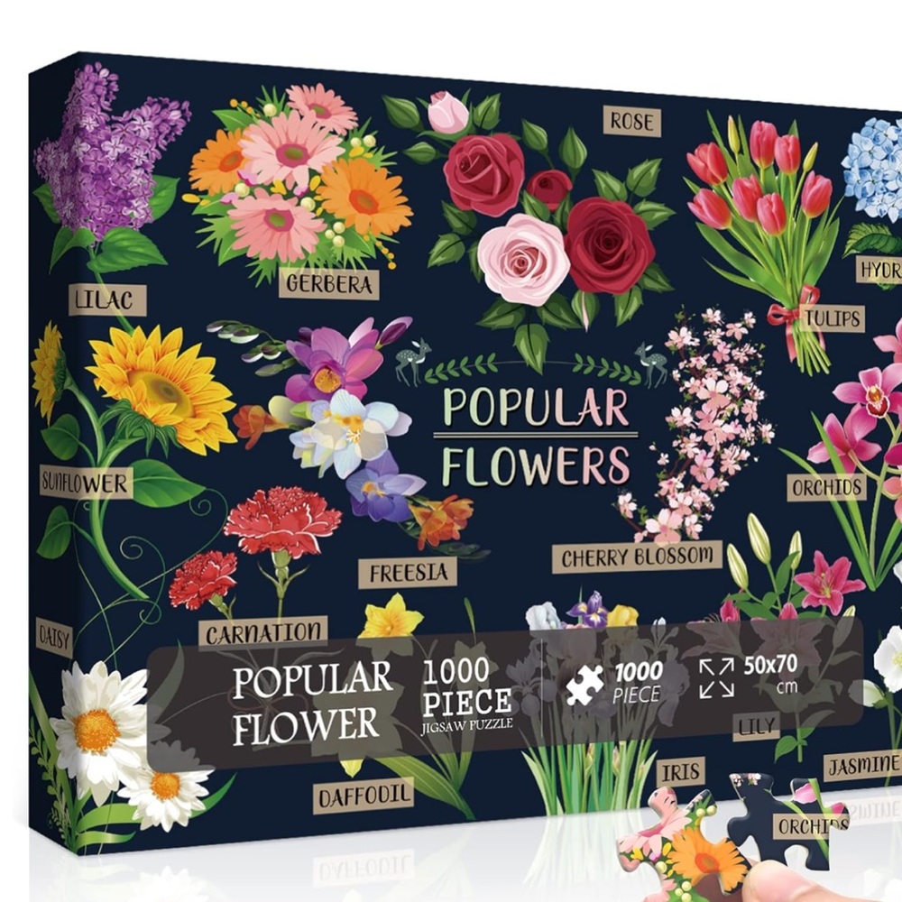 Flower Puzzles for - 1000 Pieces